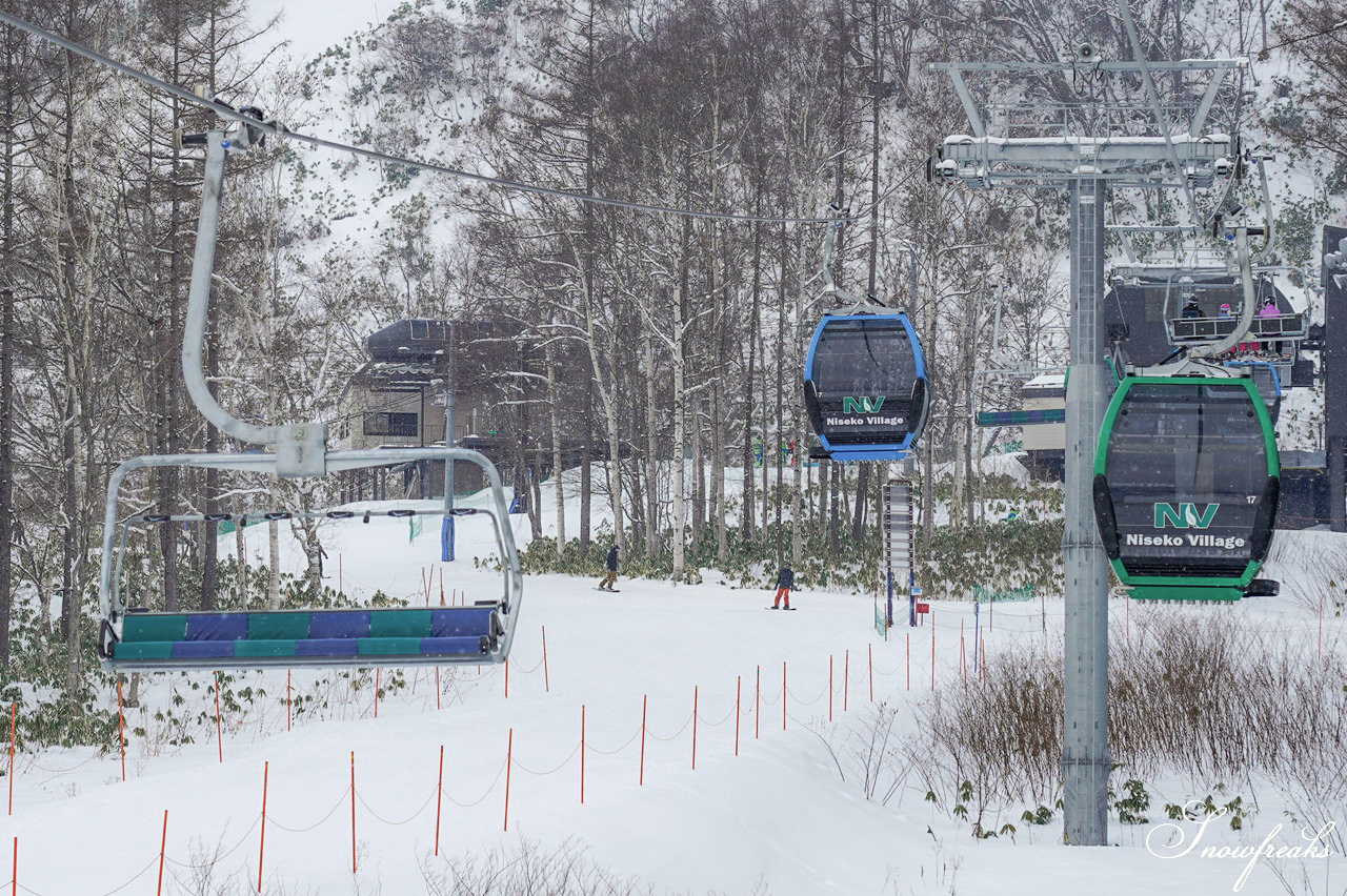 NISEKO UNITED. 本日より、ゲレンデ上部で ニセコグランヒラフ ⇔ ニセコビレッジが連結。滑走エリア拡大中です！